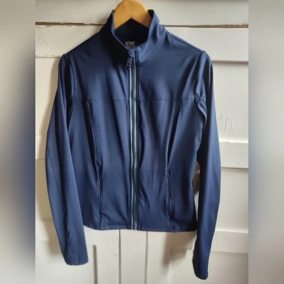 Love & Sports Women's Zip Front Performance Activewear Jacket | Size Large - Picture 3 of 9